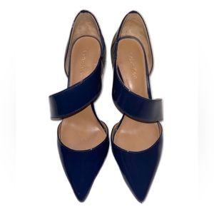CALVIN KLEIN GELLA PUMPS | HEELS | NAVY BLUE | SIZE 6M